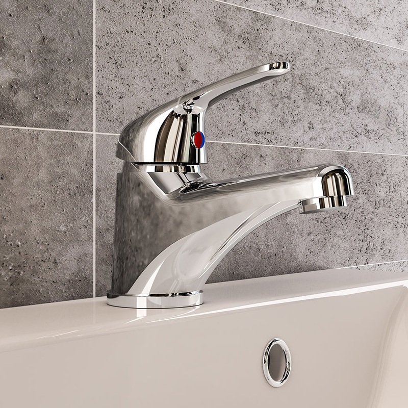 Eastbrook Biava Chrome Hi-flow Mono Basin Mixer Tap – Inc Kit