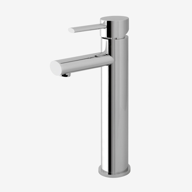 Eastbrook Cortauld Chrome High Rise Mono Basin Mixer Tap – Inc Waste