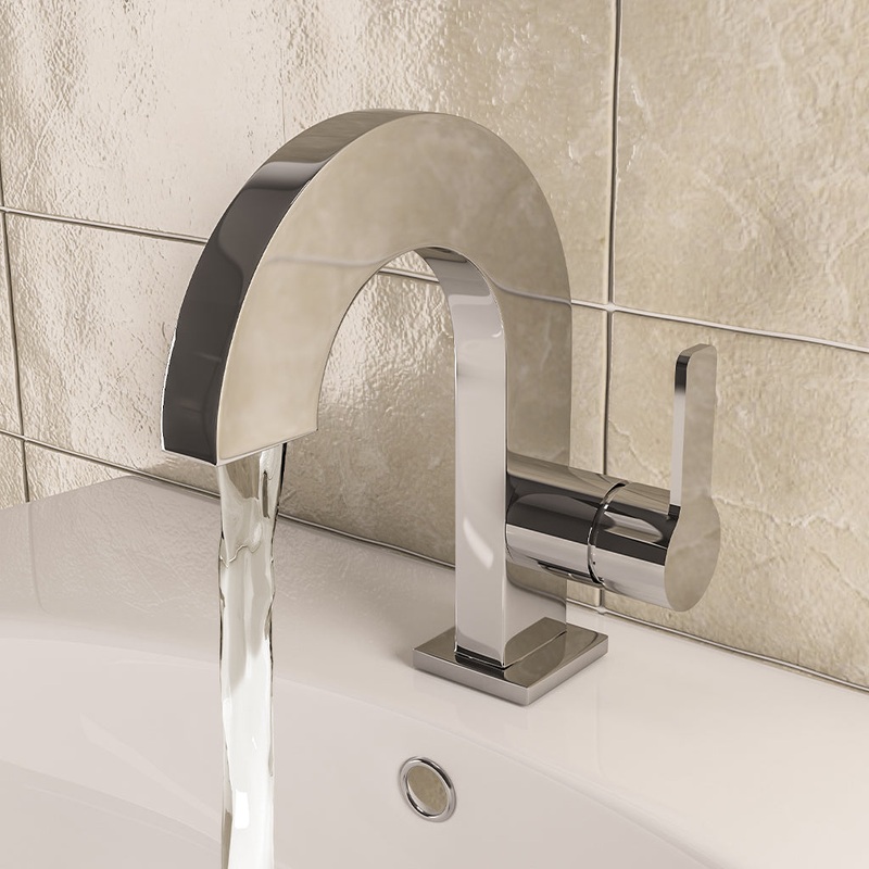 Eastbrook Hayle Chrome Mono Basin Mixer Tap – Inc Waste