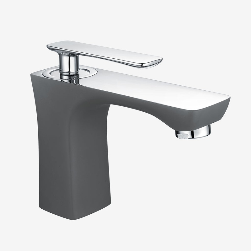 Eastbrook Helston Gloss Anthracite Mono Basin Mixer Tap – Inc Waste
