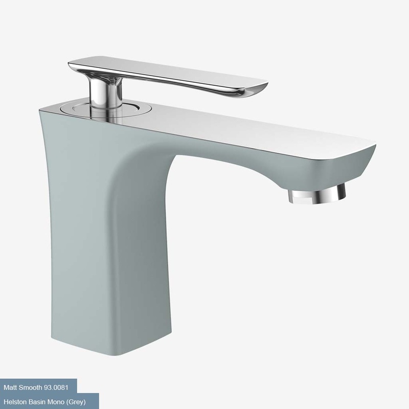 Eastbrook Helston Gloss Grey Mono Basin Mixer Tap – Inc Waste