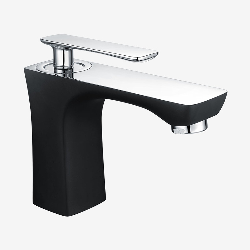 Eastbrook Helston Matt Black Mono Basin Mixer Tap – Inc Waste
