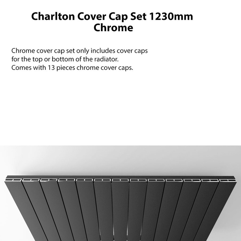 Eastbrook Charlton Chrome Cover Cap Set 1230mm