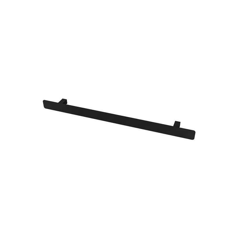 Eastbrook Withington Single Flat Style Matt Black Towel Hanger 660mm