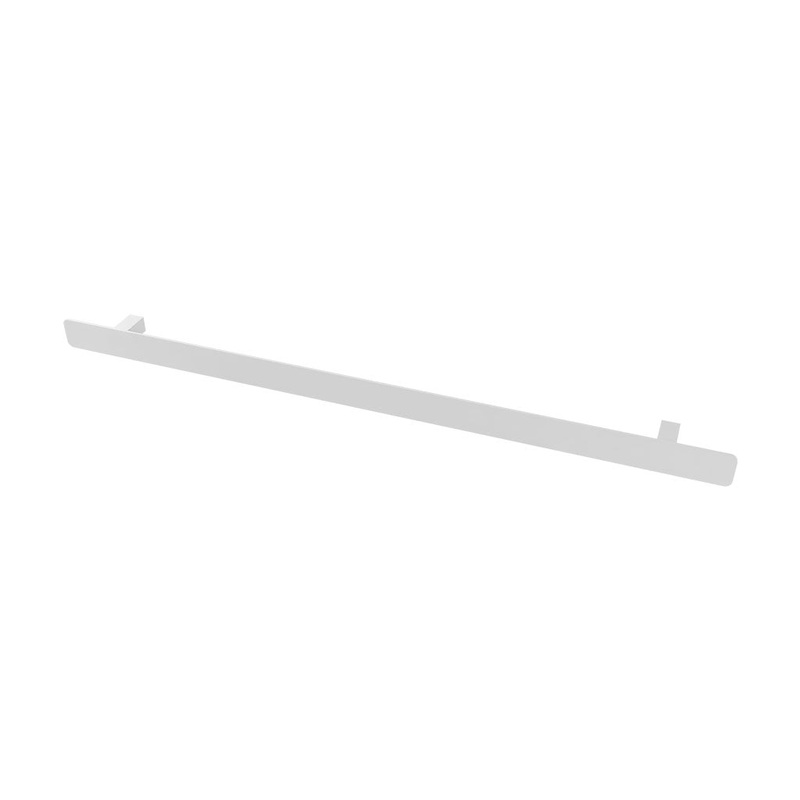 Eastbrook Withington Single Flat Style Matt White Towel Hanger 850mm