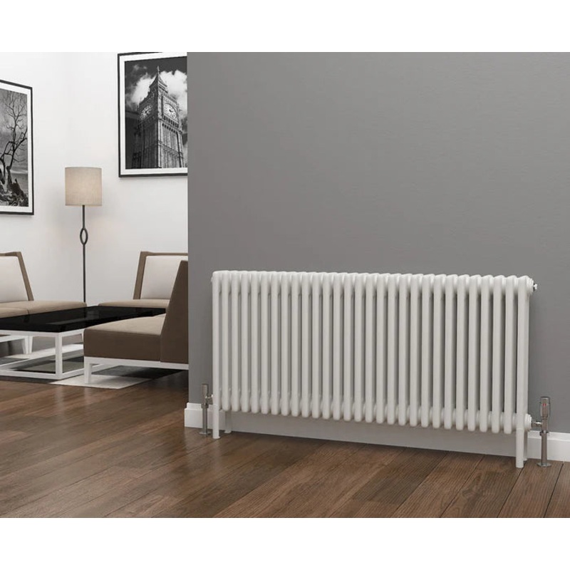 Eastgate Lazarus White Horizontal 3 Column Radiator 750mm x 1824mm