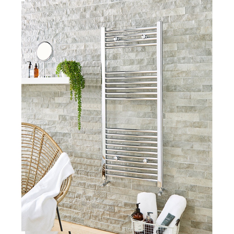 Kartell K-rail Straight Chrome 22mm Towel Rails
