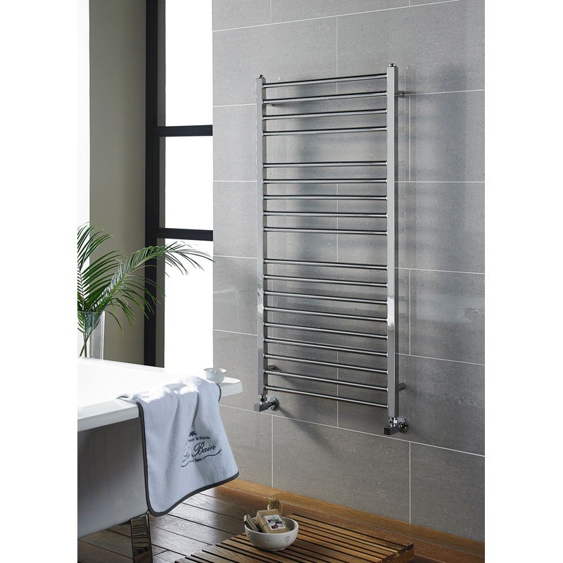 Kartell Metro Straight Stainless Steel Designer Towel Rails