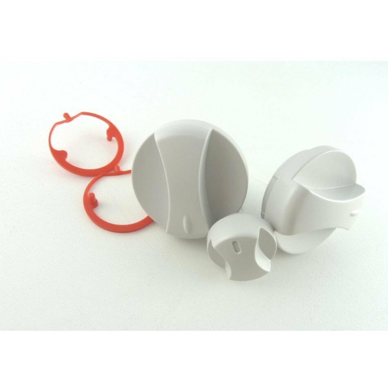 VAILLANT ECOTEC PLUS & PRO SET OF 3 CONTROL KNOBS  0020074963 (REFURBISHED)