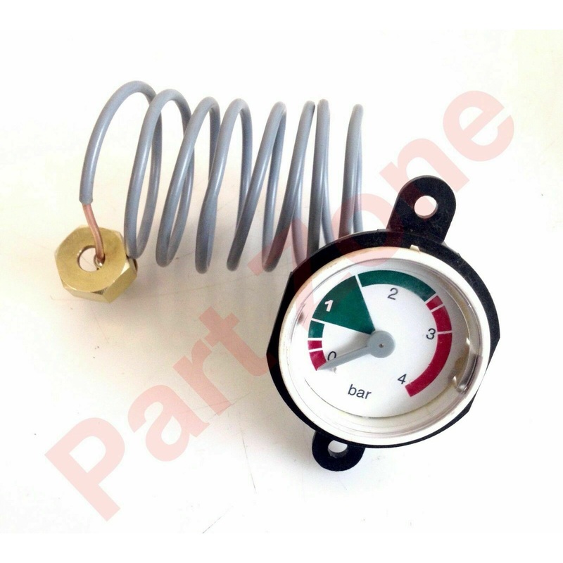 BAXI PLATINUM COMBI 24HE 28HE 33HE 40HE PRESSURE GAUGE 5118385 (Recon
