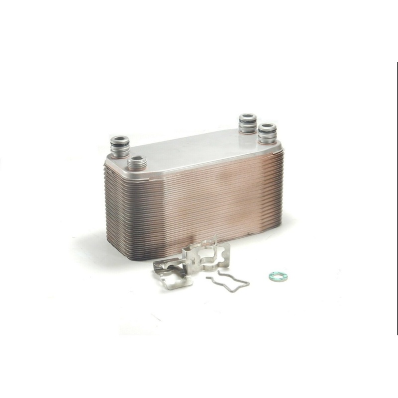 VAILLANT ECO TEC EXCLUSIVE 832 838 DHW HEAT EXCHANGER 38 PLATES 065132