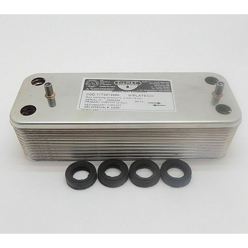 Baxi Combi Instant Duotec Platinum Potterton Performa dhw Heat Exchanger 248723