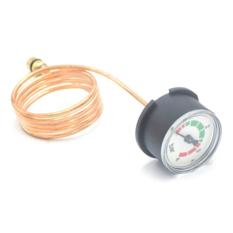 VAILLANT ECOTEC PLUS VUW 824 831 837 & PRO 24 28 BOILER PRESSURE GAUGE 180982 (REFURBISHED)