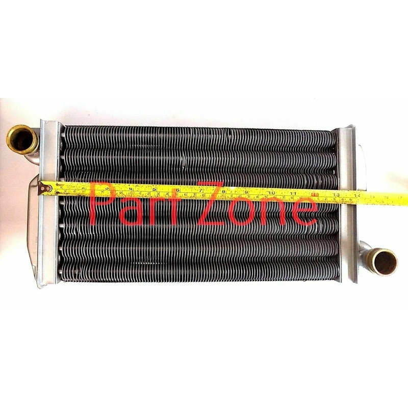 VAILLANT THERMO COMPACT 637 E & VU 362/2 MAIN HEAT EXCHANGER  065152 (105 FIN)