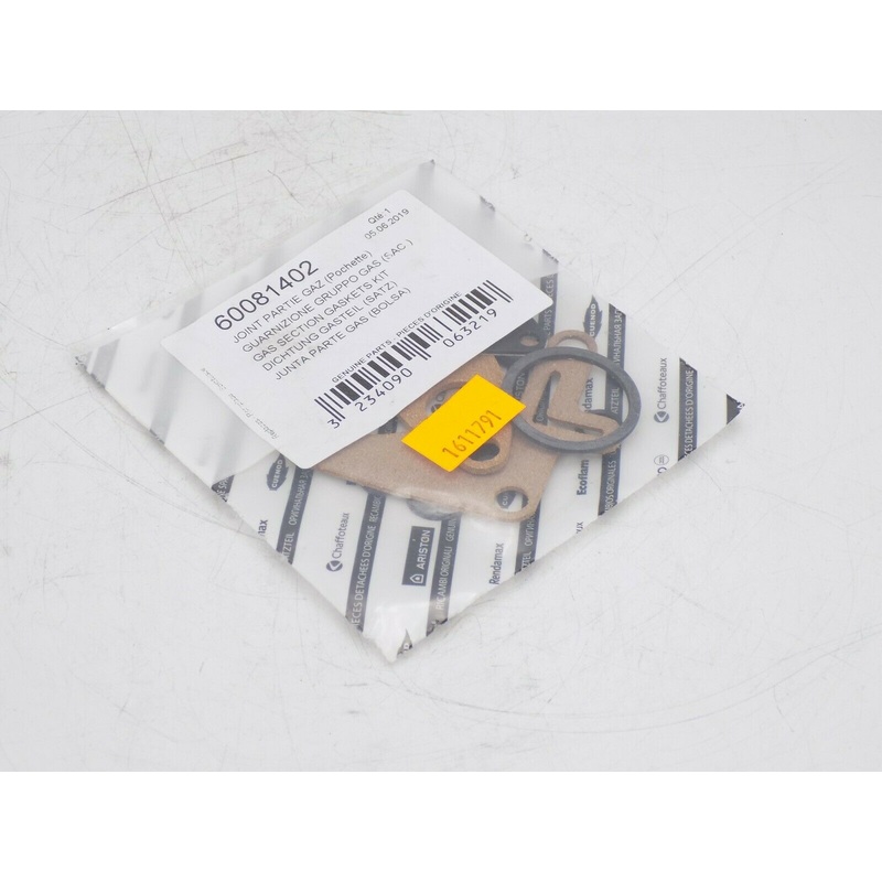 100% GENUINE CHAFFOTEAUX BRITONY 2 2T GAS SECTION GASKETS KIT 60081402