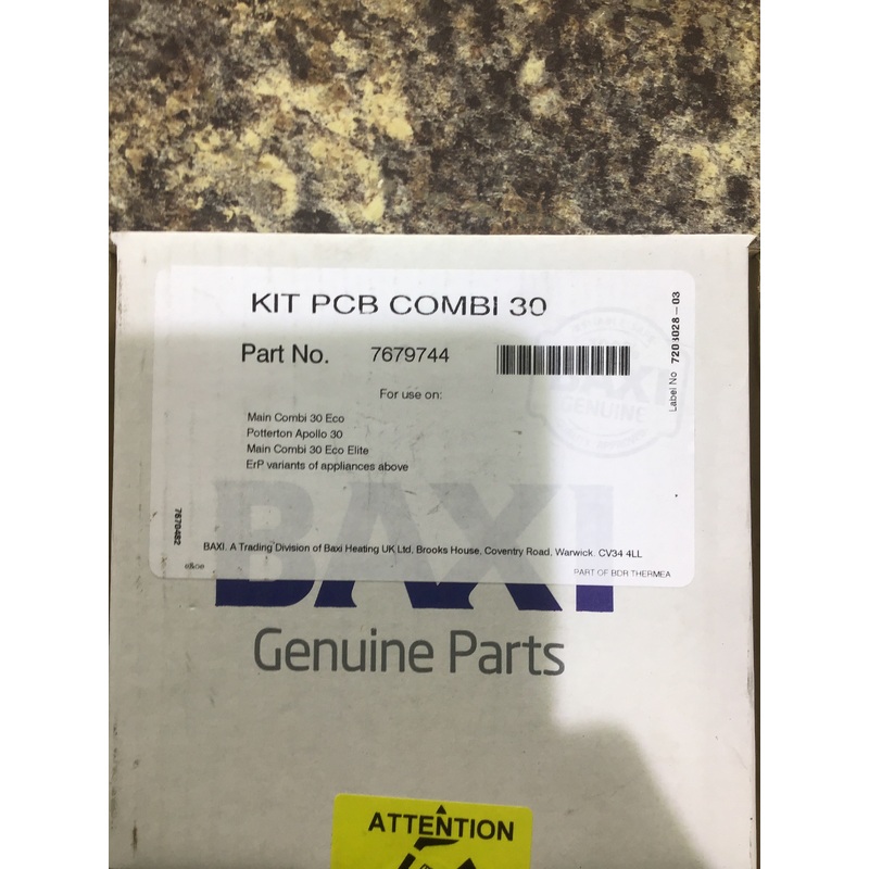 7679744 baxi pcb