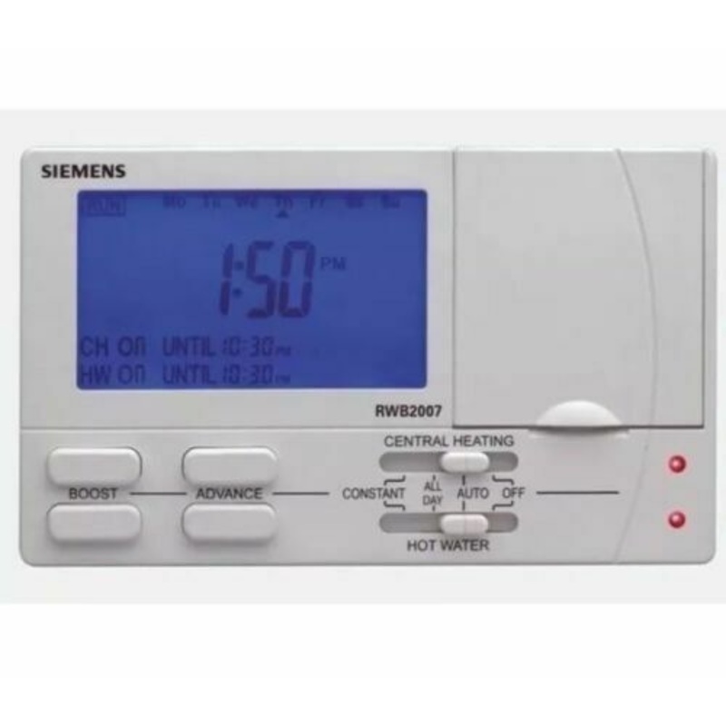 SIEMENS RWB2007 Twin channel weekday/weekend or 7 day programmer