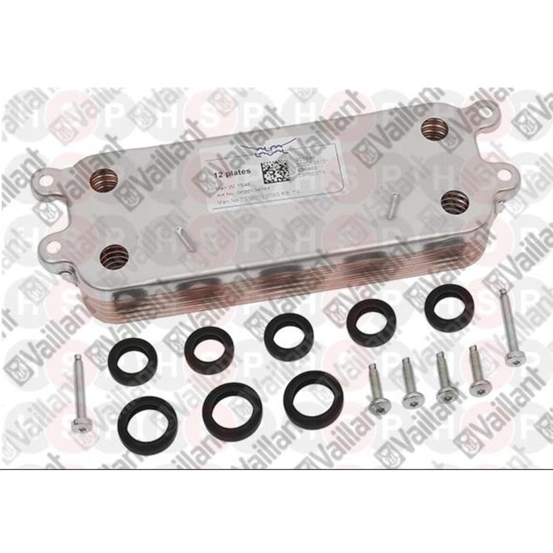 VAILLANT ECOFIT PURE 825 BOILER DHW PLATE HEAT EXCHANGER 0020211942 (BRAND NEW)