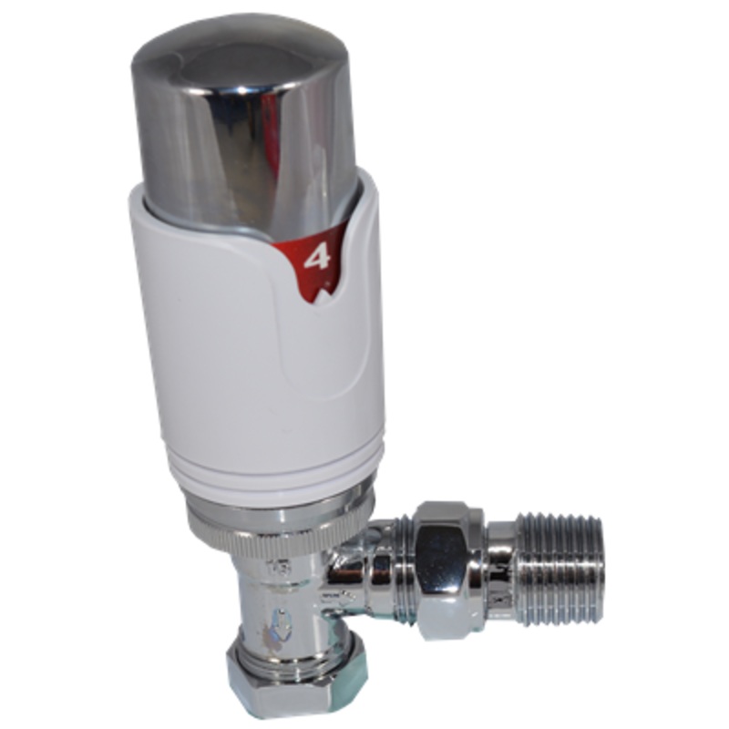 MB Bftrvcat-15 15MM CALLISTO TRV ANGLED TWIN WHITE/CHROME SIMILAR DRAYTON