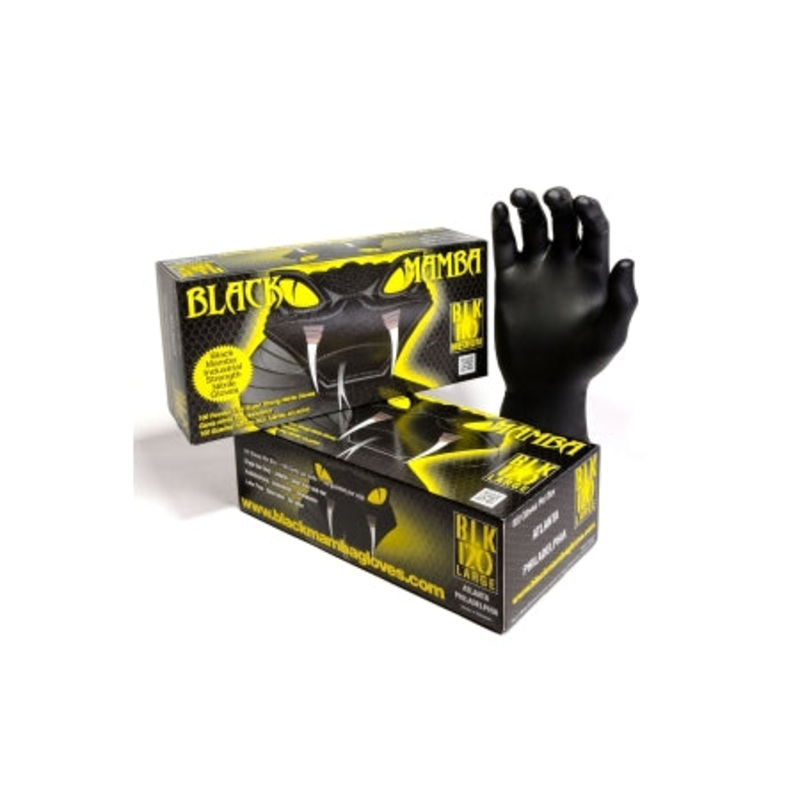 Black mamba gloves 100