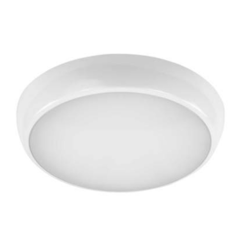 Fusion Dome 12W/16W LED Tri-Colour Bulkhead with Microwave Sensor White – New