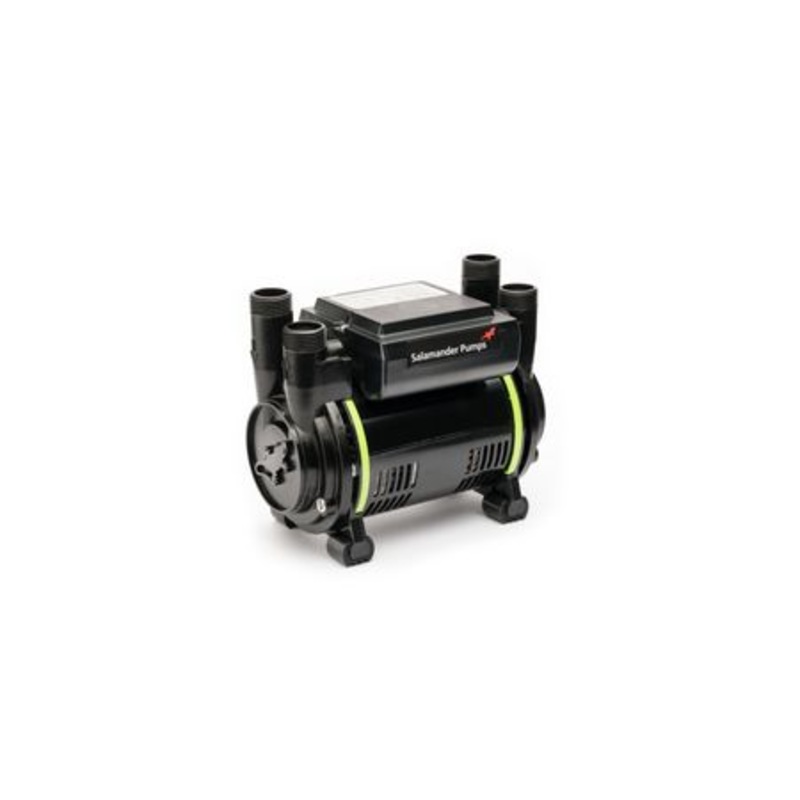 Salamander 2.0 Bar Twin Positive Head Shower Pump CT75 x Tra