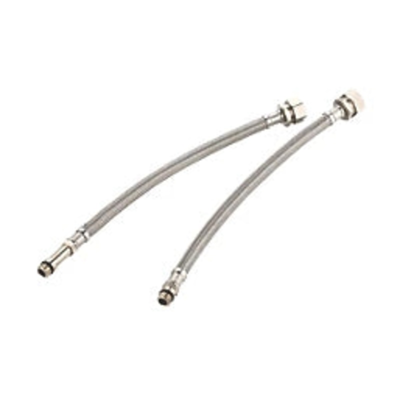 Viva FLEXIBLE TAP TAILS 10MM X 15MM X 300MM 2 PACK – M10 x 1/2 – 300mm Long – Brand New