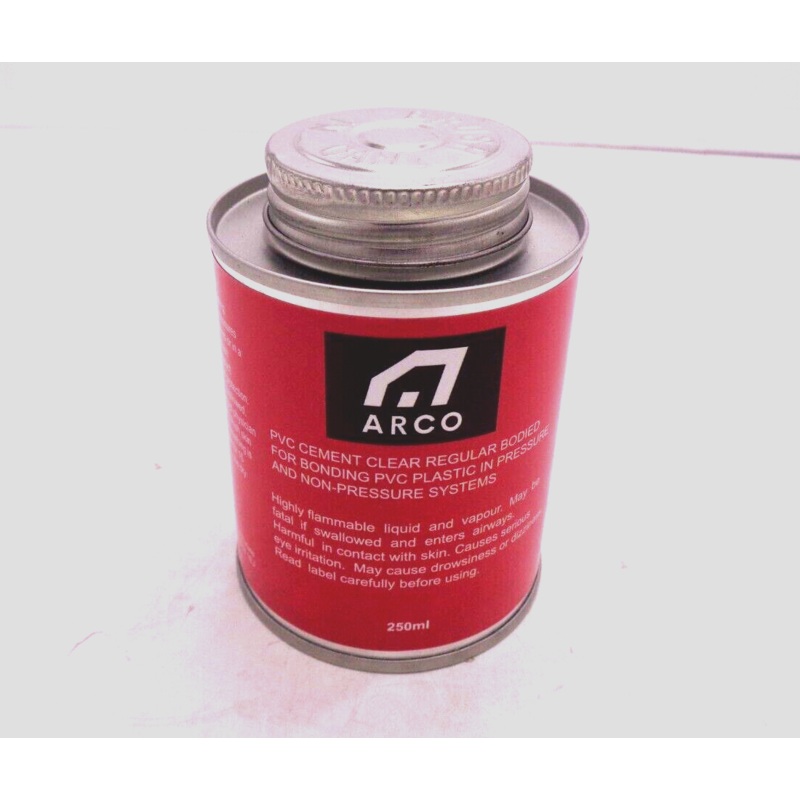 Arco PVC Cement Clear Regular Bodied 250ml similar to Black Swam