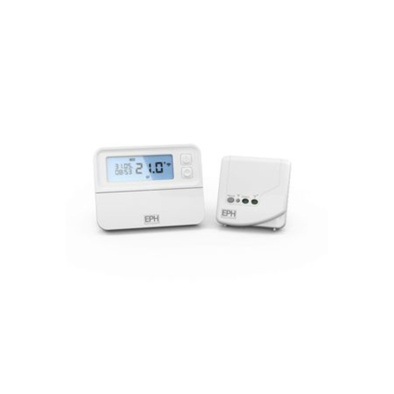 EPH Battery-Powered Wireless Programmable Thermostat COMBIPACK4