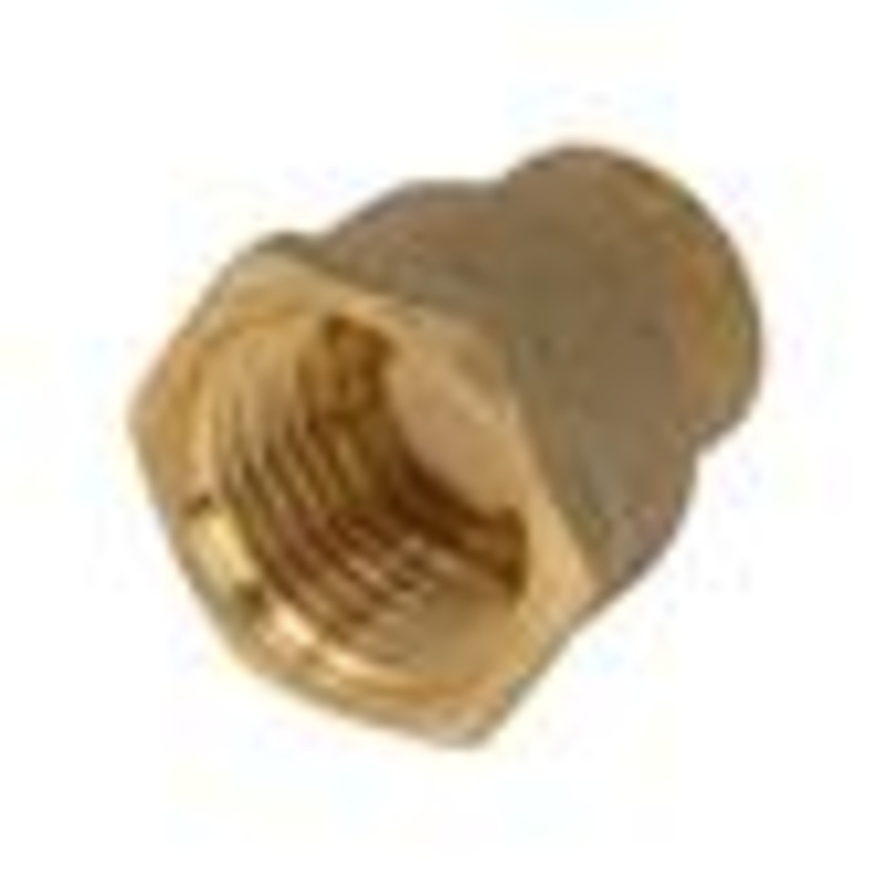 ENDFEED 15MM X 1/2 STRAIGHT CONNECTOR FEMALE IRON