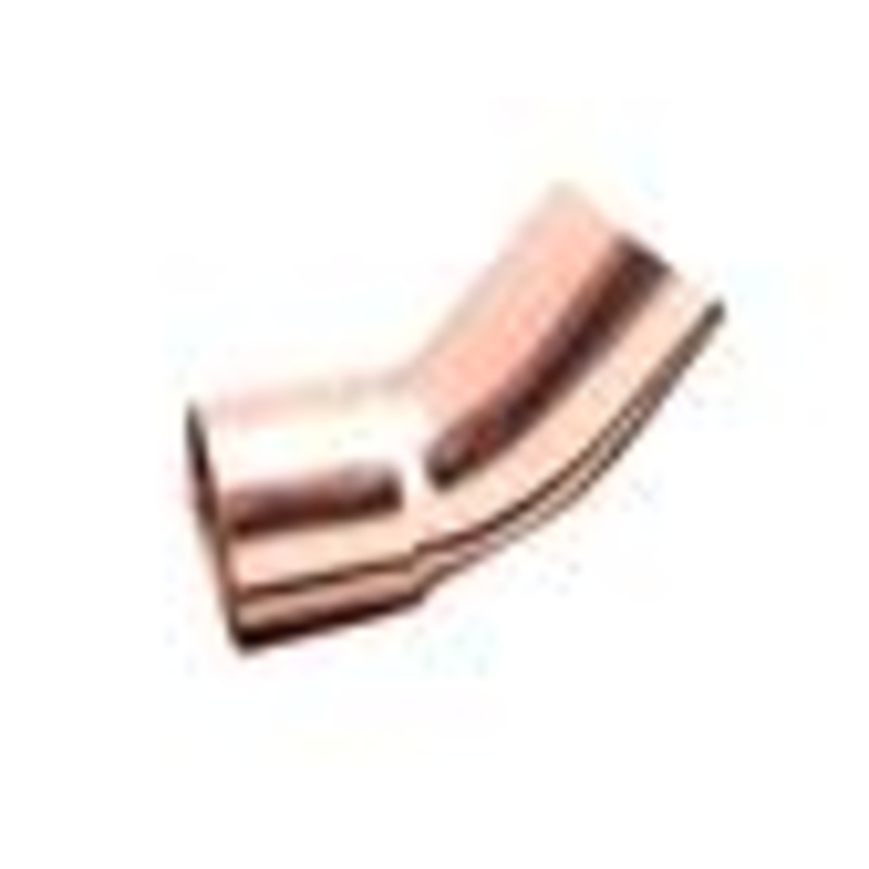 ENDFEED 35MM STREET ELBOW 45 DEGREE