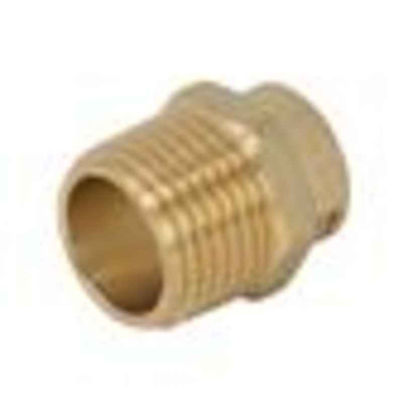 ENDFEED 35MM X 1 1/4 STRAIGHT CONNECTOR MALE IRON