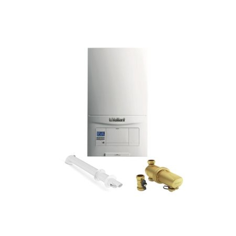 Vaillant EcoFit Pure 830C 30kW Combi Boiler with Horizontal Flue, Advance Filter & 10 Year Warranty Installer Pack