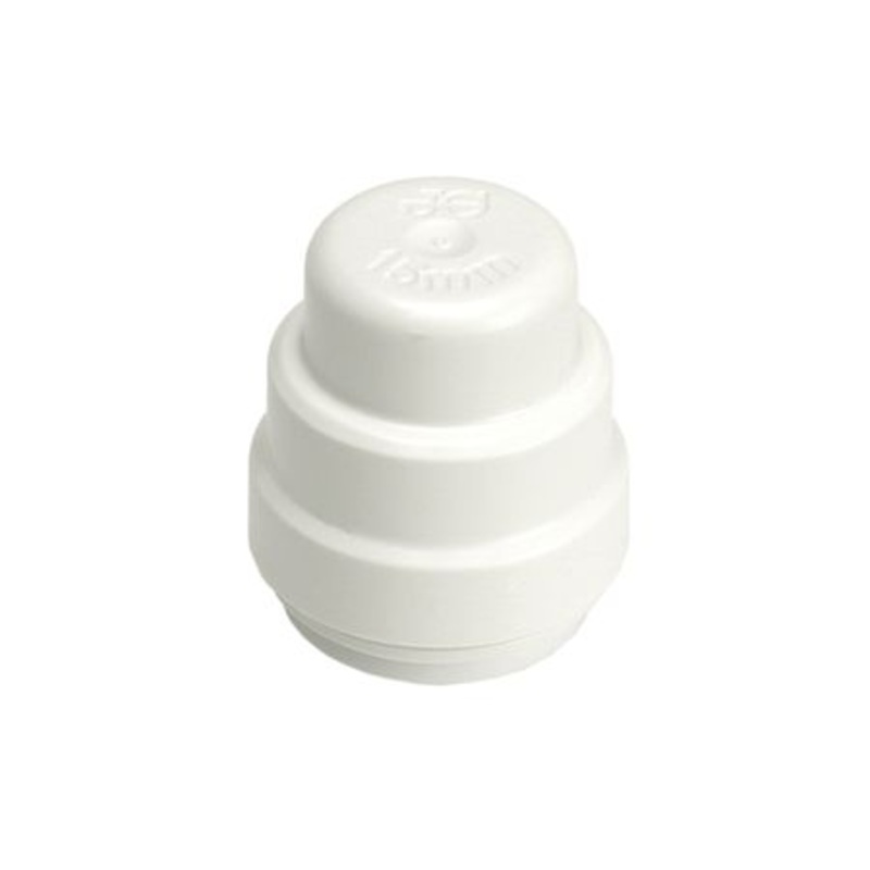 JG Speedfit Stop End Push-Fit White 22mm Pse4622W-L