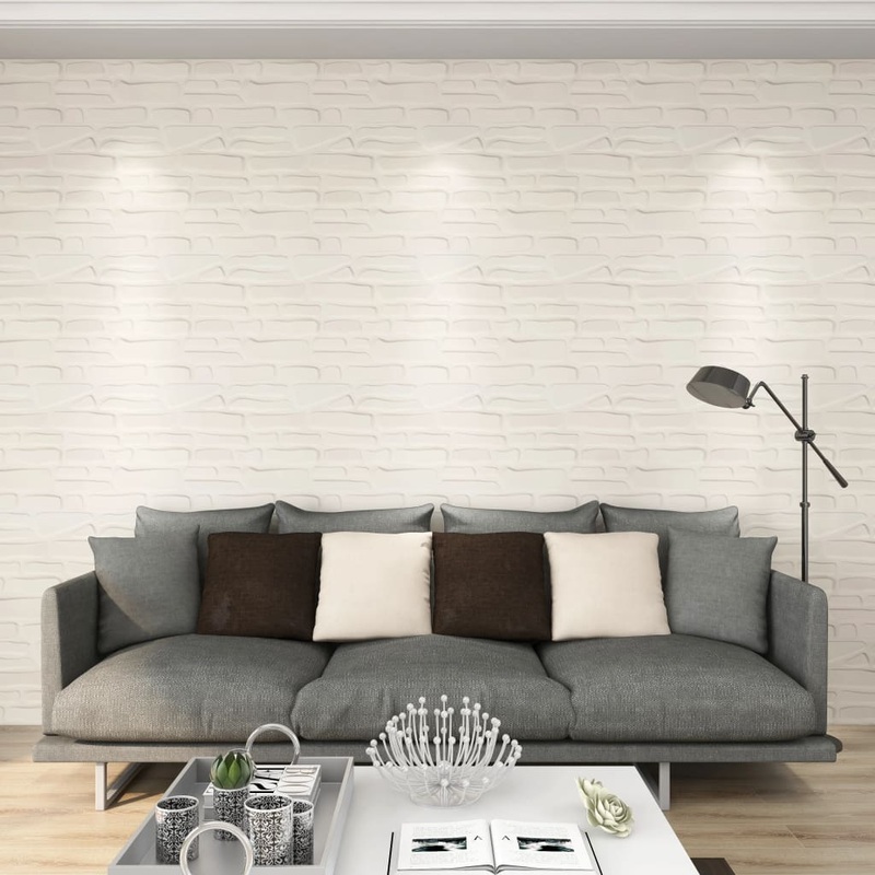 Berkfield 24 pcs Wall Panels 3D 0.5×0.5 m 6 m__