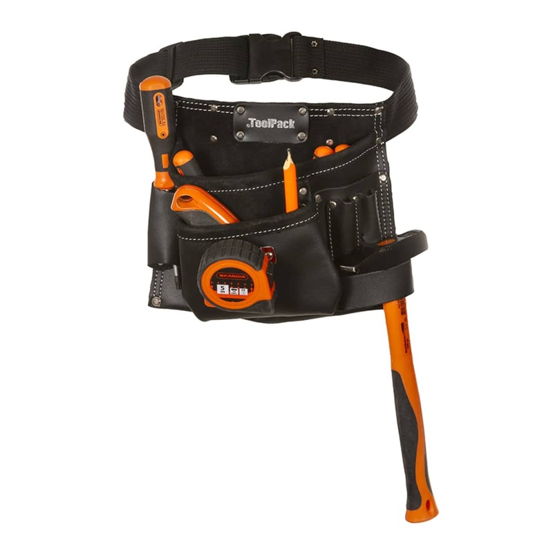 Toolpack Single-Pouch Tool Belt Leather Industrial 366.002