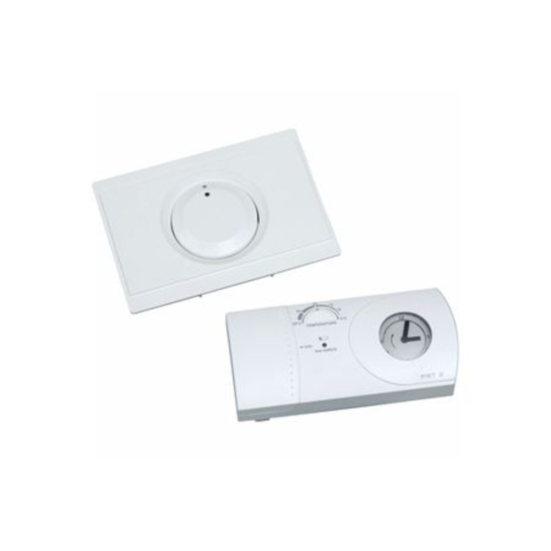 Ideal Boilers Logic Radio Frequency 24 Hour Mechanical Room Thermostat White 204824
