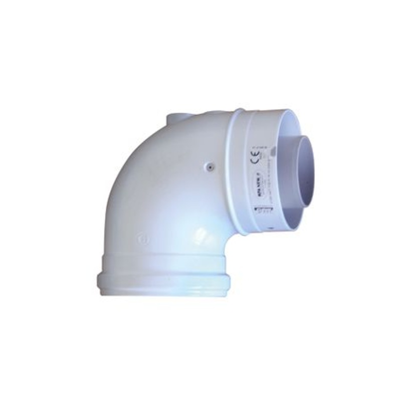 Ideal V3 90 Degree Boiler Flue Elbow 203130