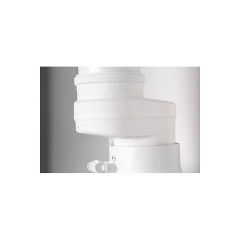 Worcester Bosch Greenstar 4000 Simple Switch Flue Adaptor White 60mm Or 100mm 7733601245