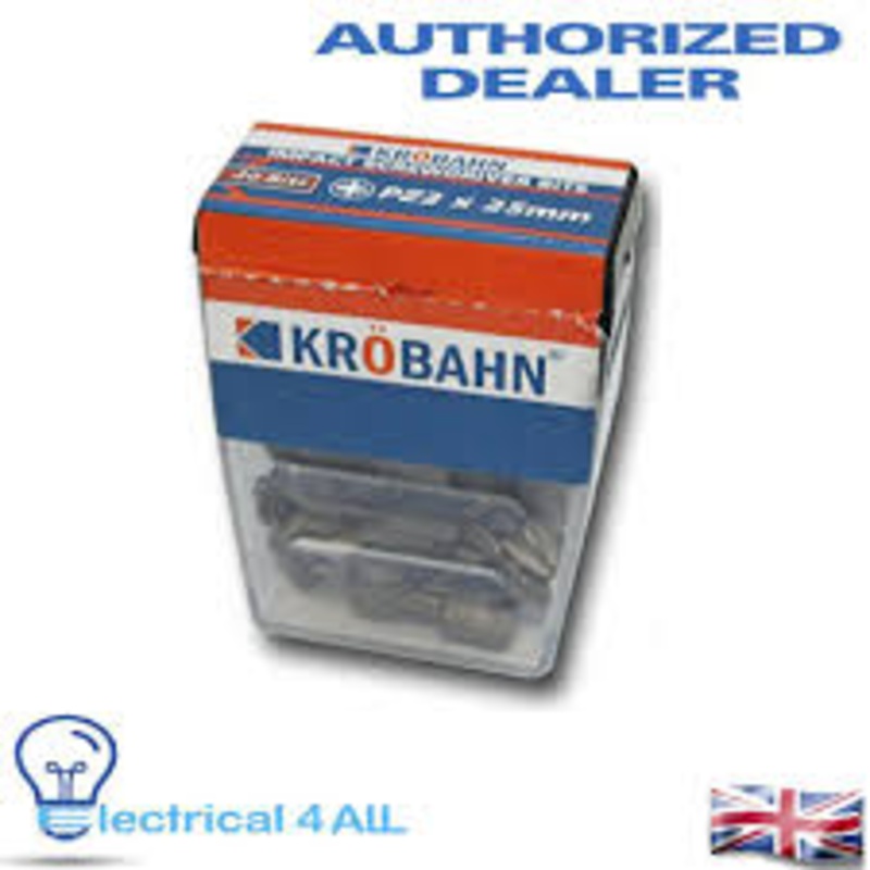 Krobahn Impact Screwdriver Bits – Pz2 X 25Mm