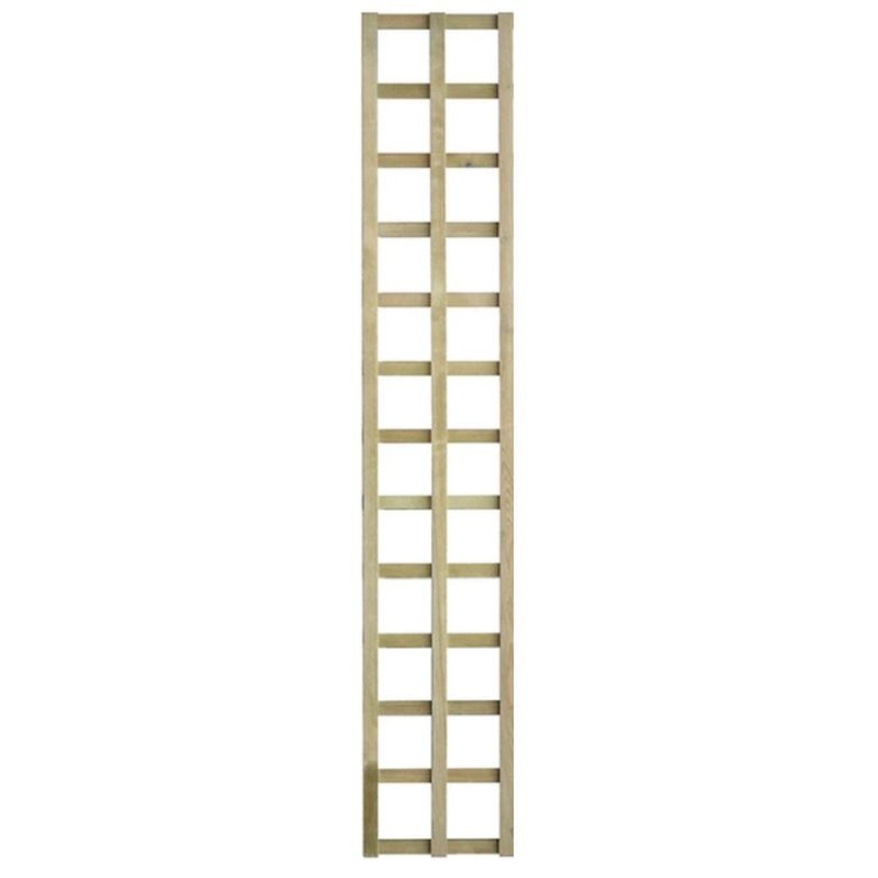 6 x 1ft Square Wooden Trellis