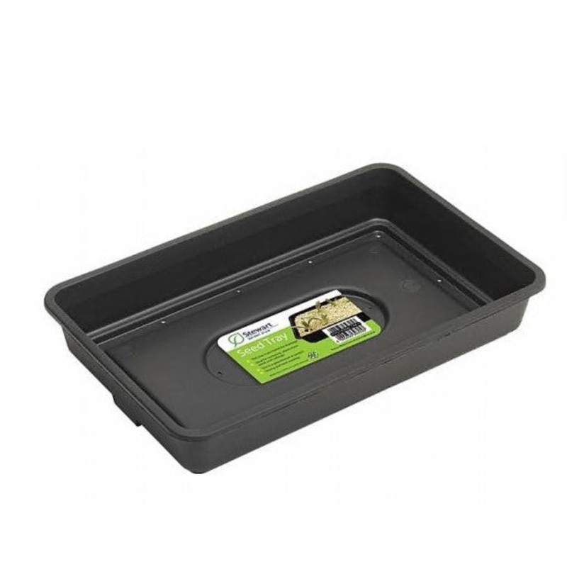 38cm Essentials Seed Tray Black