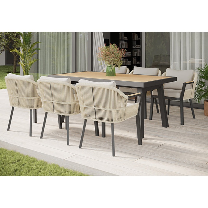 Azores 6 Seater Dining Set