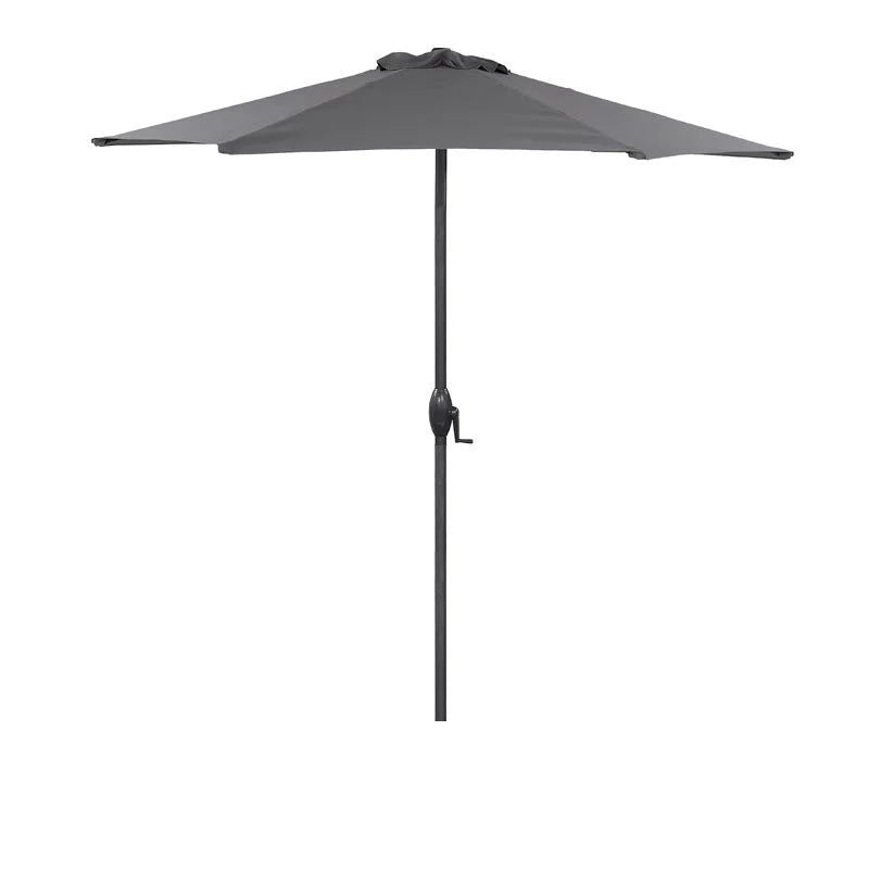 2.7m Havana Parasol Charcoal/Grey