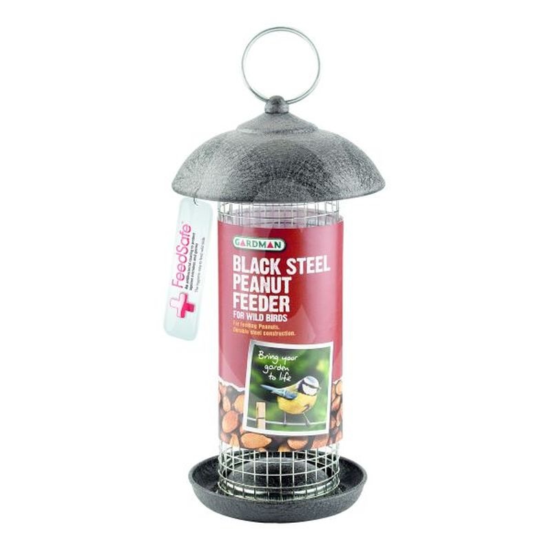 Gardman Black Steel Peanut Feeder