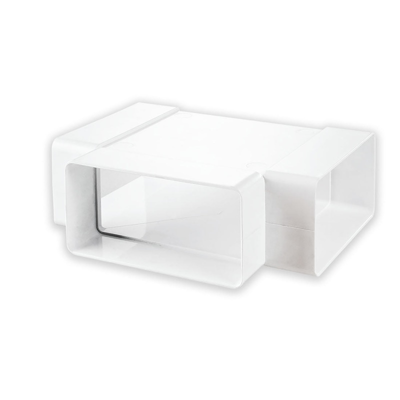 Rectangular T Piece|110x54mm T-Piece -|204x60mm T-Piece -|220X90mm T-Piece –