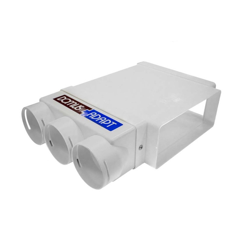 Domus Adapt 220×90 Equal T with 3 x 75mm