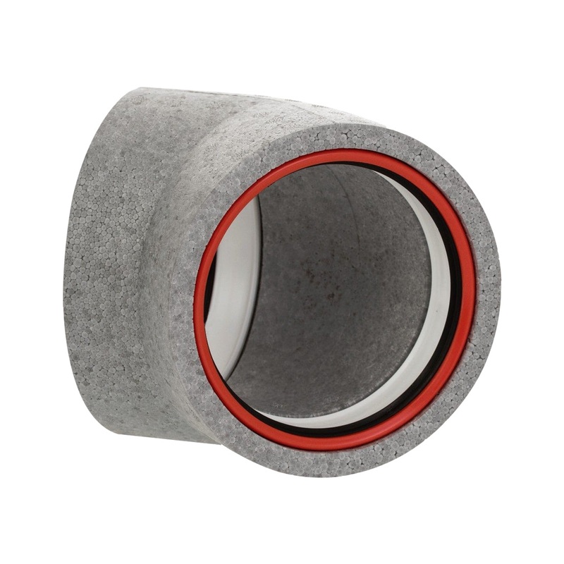 Thermal 45 Bend|125mm Thermal 45 bend -|160mm  Thermal 45 bend –