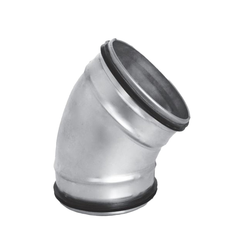 Quiet-Vent Metal 45 Pressed Bend with seals