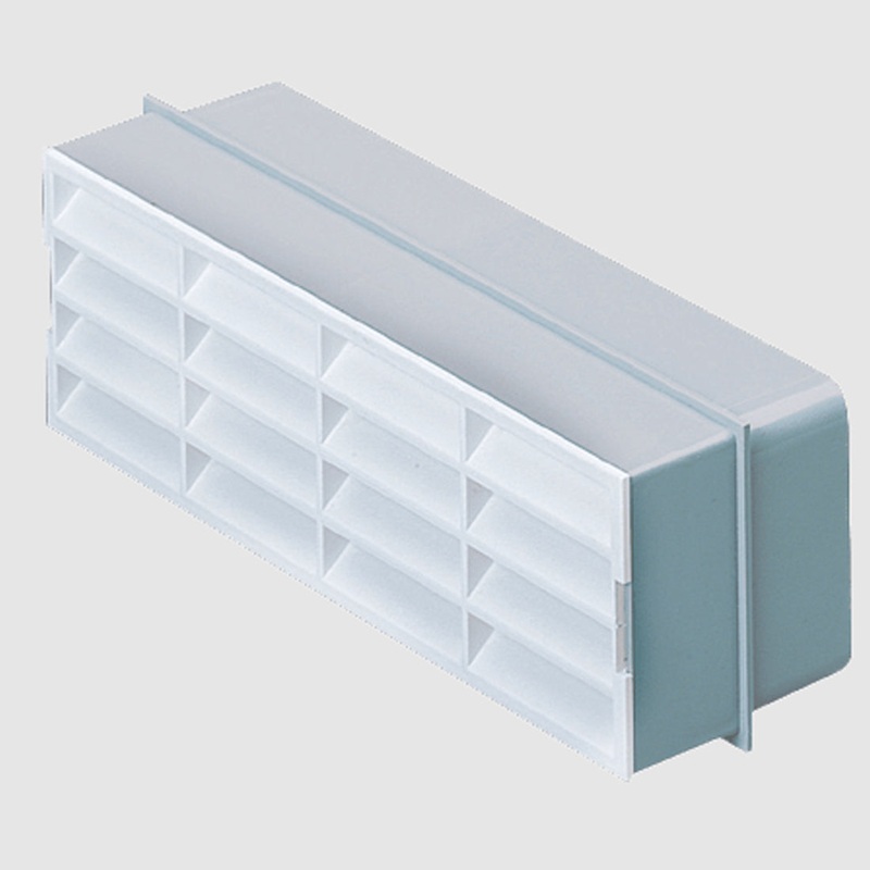 204x60mm – Single airbrick  – Grey